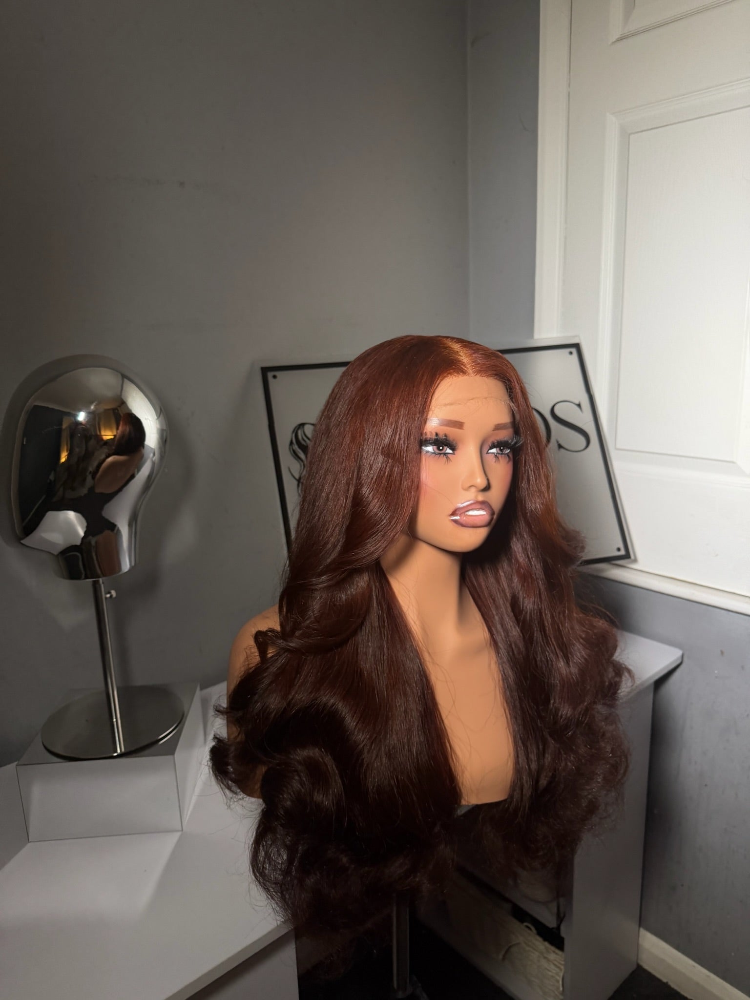 Chocolate Auburn - Premium Curled